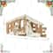 Glitzhome® 11.75" Resin "BELIEVE" Holy Family Figurine